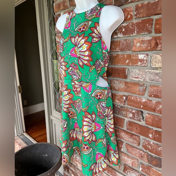 GB green midi dress size L - Picture 4 of 9